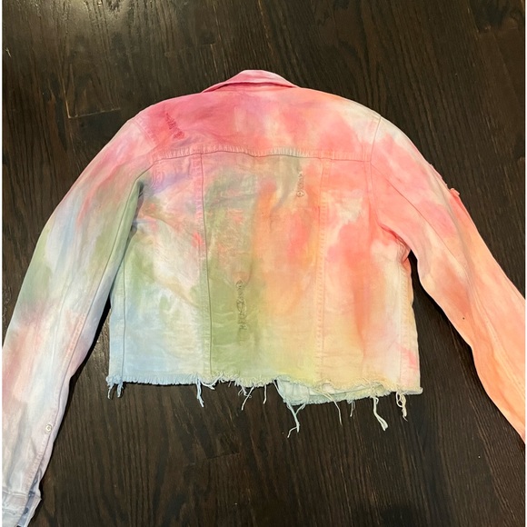 PISTOLA TIE-DYE JEAN JACKET - Picture 7 of 12